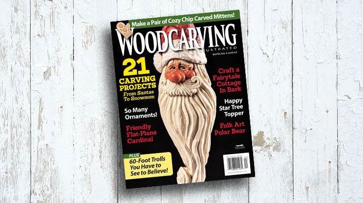 Woodcarving Illustrated Winter 2022, Issue #101