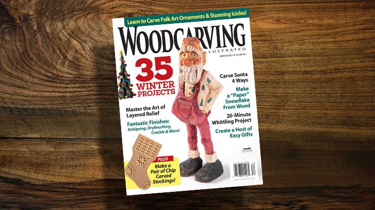 Woodcarving Illustrated Winter 2023, Issue #105