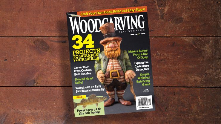 Woodcarving Illustrated Spring 2024, Issue #106