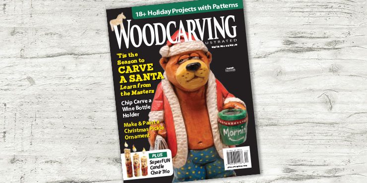 Woodcarving Illustrated Winter Issue, Issue #109